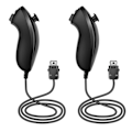 Miniatyrbillede 1 af 5: Controller joystick-spilcontroller-erstatning kompatibel med Wii nunchaku-controller