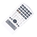 Miniatyrbillede 5 af 8: Scientific Calculator 12 cifret 240 funktioner Multifunktion stort display funktion lommeregner med glidende hårdt låg Hvid