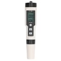 Miniatyrbillede 1 af 8: Vandtester 2 i 1 Aftagelig Probespids ABS LCD-skærm Baggrundsbelysning Vandtestmåler til Hydrogenrige Vandkopper
