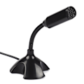 Miniatyrbillede 6 af 8: Minikondensator USB 2.0 Mikrofon Fleksibel Desktop Stand Mic til PC Laptop