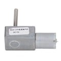Pikkukuva 5 / 8: Matovaihde DC-moottori, itselukittuva, M6-pää, pyörivä akselin kierre, nopeuden alennus, DC-vaihdemoottori, DC12V 66RPM