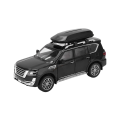 Pikkukuva 4 / 8: 1/32 SUV Automalli Metalliseos Painevalettu Vedettävä Ajoneuvolelu Äänellä ja Valolla Pojille ja Tytöille Musta