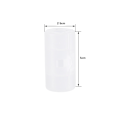 Miniatyrbillede 8 af 8: 4 Pakke AA til størrelse C Batteriadaptere Holder Switcher Converter Cases Box Hvid