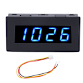 Miniatyrbild 1 av 8: 4-siffrig LED-varvräknare Multifunktionell RPM-varvtalstestare med kabel DC 8-15 V blå bakgrundsbelysning