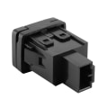 Miniatyrbilde 8 av 8: AUX Audio Input Jack Ekstraport Plugg 39112-SNA A01 Passer HONDA CIVIC 2006-2011