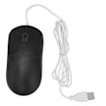 Miniatyrbilde 1 av 8: Trådløs Mus Optisk 1200DPI USB-port Ergonomisk Design Plug and Play Datamus for Bærbare Datamaskiner Stasjonær PC Svart