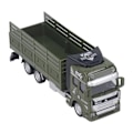 Miniatyrbillede 5 af 8: Transportvogn Model 18,6 cm Lang Metal Legering Træk Tilbage Transporter Vogn Model Legetøj Til Leg Samling