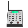 Miniatyrbillede 4 af 8: Trådløs dørtelefon 1000m afstand klar opkald intelligent netværk håndfri dørtelefon system vært sort