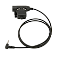 Miniatyrbild 5 av 8: U94 3,5 mm kontakt för VX 1R VX 2R FT 50 FT 60 VX 10 VX 14 VX 410 Hands Free Communicate 3,5 mm headsetadapter med klämma