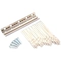 Miniatyrbillede 3 af 8: XA58 Kalimba Musical Key 17 Toner Metal Erstatning Tommelfinger Klaver Finger Percussion Key