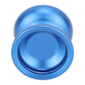 Miniatyrbillede 4 af 8: Børns Yoyo Legetøj Uresponsivt Leje Stærk Balance Stabil Rotation Legering Yoyo Bold med Handske Strenge Blå
