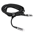 Pikkukuva 6 / 8: 100 W USB C - USB C -kaapeli Pikalatauskaapeli USB C -laturikaapeli digitaalisella näytöllä puhelimille Tabletit Kannettavat 2M Musta