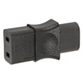 Miniatyrbilde 6 av 8: IEC320 C8 til IEC320 C9 Adapter C8 Hann til C9 Hunn Konverter Strømomformer Plugg AC 250V 6A 1500W
