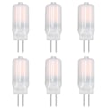 Pikkukuva 1 / 8: 6 kpl G4 LED-lamppua 12V 360° Luminesenssi 360° Lämmönpoisto Alhainen Virrankulutus Yleinen Vakiopinta Lamput 3WWarm White