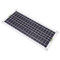 Miniatyrbild 6 av 8: 12V till 220V 30W solcellsladdningspanel 220W solcellsomvandlare batteriladdarkit för camping vandring 10A