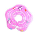 Miniatyrbillede 3 af 8: Spædbarns Hals Flyder Dobbelt Luftdyse PVC Dobbelt Luftpose Lækagesikker Spædbarns Svømmehalsring til Spædbarn Pink