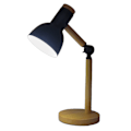 Miniatyrbillede 1 af 5: LED-bordlampe Trinløs Justerbar Øjenplejebord Sengelampe Bærbar LED-læselampe til studier Kontor Justerbar vinkel Mattsort