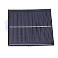 Miniatyrbild 5 av 8: Bärbar solcellsladdningspanel Miljöskydd Solpanel Laddare 1W 5.5V för utomhusbruk