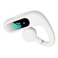 Pikkukuva 4 / 8: Bluetooth kuuloke V5.3 melua vaimentava hands free -kuuloke Ultrakevyt kannettava 180 astetta pyörivä mikrofoni yrityksille valkoinen