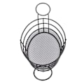 Miniatyrbilde 6 av 8: Fritøsekurv i rustfritt stål 304, enkel stil, enkel rengjøring, lett netting, snackplate for restaurant, oval form med håndtak