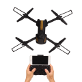 Miniatyrbillede 2 af 8: XT2 Alle sider Forhindringer Undgåelse Drone 4K Dual Camera Luftfotografering Optisk Flow Positionering Foldbar Quadcopter Legetøj Gaver Sort