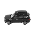 Pikkukuva 2 / 8: 1/32 SUV Automalli Metalliseos Painevalettu Vedettävä Ajoneuvolelu Äänellä ja Valolla Pojille ja Tytöille Musta