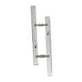 Miniatyrbillede 4 af 8: Marine Navigation Parallel Ruler Klar Skala Høj Nøjagtighed Transparens Båd Skib Tegning Parallel Ruler 450mm/17.71in