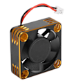 Pikkukuva 1 / 8: SURPASSHOBBY Sähkömoottorin jäähdytystuuletin 30x30mm 28000 RPM 58V Sopii 1/10 1/12 1/8 RC-autoon (musta kultainen)