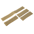 Miniatyrbillede 8 af 8: 4 stk. Hook and Loop Patch Nylon Hook and Loop Molle Fastgørelsespude til Træningsvest Jagt Skydespil Khaki