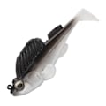 Miniatyrbillede 7 af 8: Deep Running Soft Bait Jumping Paddle Tail 75mm/13g Anti-hanging bund Fake Soft BaitSort Sølv
