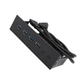 Miniatyrbilde 7 av 8: USB 3.0 frontpanelhub 5.25in 4 porter 5Gbps Stabil Plug and Play optisk stasjon Frontpanel for stasjonært hovedkort