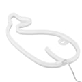 Miniatyrbillede 6 af 8: Neon Lys Hval Form LED Neon Skilt Lampe Hjem Soveværelse Fest Ferie Dekoration Fødselsdag Gave Blåt Lys