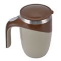 Miniatyrbild 7 av 8: 380 ml självomrörande kaffemugg automatisk magnetisk blandning rostfritt stål mugg multifunktionell för te varm choklad mjölk