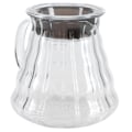 Miniatyrbild 5 av 8: Kaffebehållare i hög borosilikatglas, vattenkokare, tekanna, tillbehör för hem och kontor, 500 ml