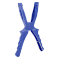 Miniatyrbild 1 av 8: Fiskepliers ABS Klämma Grepp Utrustning Kontrollverktyg Grepp Tackle Pliers Fisketillbehör Blå