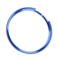 Miniatyrbillede 7 af 8: Fjernbetjeningsnøgle Ring Trim Aluminium Legering Erstatning for MINI R55 R56 R57 R58 R59 R60 Mørkeblå