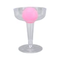 Miniatyrbillede 5 af 8: Sjovt Drikkespil til Voksne med Party Pong, 12 stk. Champagneglas i Plastik, 3 stk. Pongbolde til Hjemmet