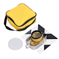 Miniatyrbilde 1 av 8: Landmålingsprisme 64mm effektiv diameter 0mm ‑30mm offset 64 lys totalstasjon enkelt prisme for Topcon