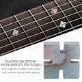Miniatyrbild 3 av 8: 10st fyrkantigt set Gripbräda Dots DIY för gitarrbas Ukulele Banjo Mandolin