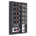 Miniatyrbilde 5 av 8: MIX5210 lydmikser digital mikser 10-kanals kompakt studiomikser Keyboards mikser for hjemmestudioopptak 100‑240V EU-plugg