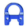 Miniatyrbild 4 av 8: Pilbåge Metall D-Loop U-Forma Ring Metall D-Ring Pilbåge Jakt Riktad Skytte Skyddshjälp Tillbehör Blå