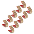 Miniatyrbilde 4 av 8: 10 stk Bueskyting Bue String Nock Messing Nocking Spenne Clip Jakt Buestreng Tilbehør