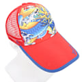 Miniatyrbillede 7 af 8: Fiskehat Polyester Nylon One Size Justerbar åndbar, svedtæt hætte til udendørs sportRød