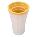 Miniatyrbilde 4 av 8: Slushie Maker Cup Quick Frozen 150ml Stor Kapasitet Drikkeproduksjon med Deksel for Sommer Gul