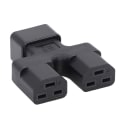 Miniatyrbillede 8 af 8: IEC320 C20 til Dual IEC320 C21 Strømadapter C20 Han til Dual C21 Hun 1 in 2 Out AC Power Adapter til PDU Server 125V-250V