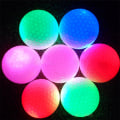 Miniatyrbillede 5 af 6: LED lyser op bolde, der blinker i mørket Natbolde Multi Color Træning Øvelsesbolde Gaver