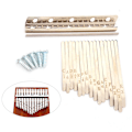 Miniatyrbillede 5 af 8: XA58 Kalimba Musical Key 17 Toner Metal Erstatning Tommelfinger Klaver Finger Percussion Key