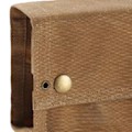 Miniatyrbild 7 av 8: Fällbar kryddflaska väska för utomhusbruk med 9 fickor, bärbar canvas kryddburkshållare för camping, grillning, picknick, khaki