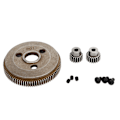 Pikkukuva 2 / 8: 1/10 RC-auton hammaspyörä 86T 19T 21T Teräs RC-vaihde Traxxas Slash 2WD:lle