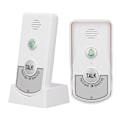Miniatyrbillede 4 af 8: Intercom-dørklokke 2-vejs 1 V 1 Trådløs Vandtæt Elektronisk Dørklokke med Lysindikator